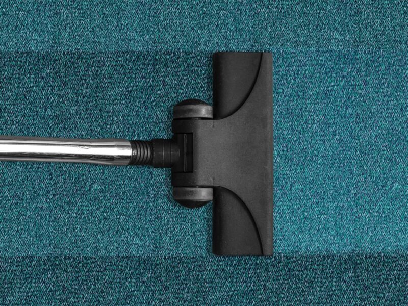 cleaning carpet