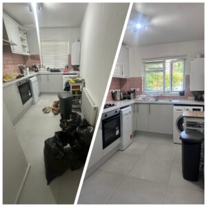 Deep cleaning before and after end of tenancy cleaning