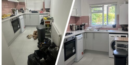 Deep cleaning before and after end of tenancy cleaning
