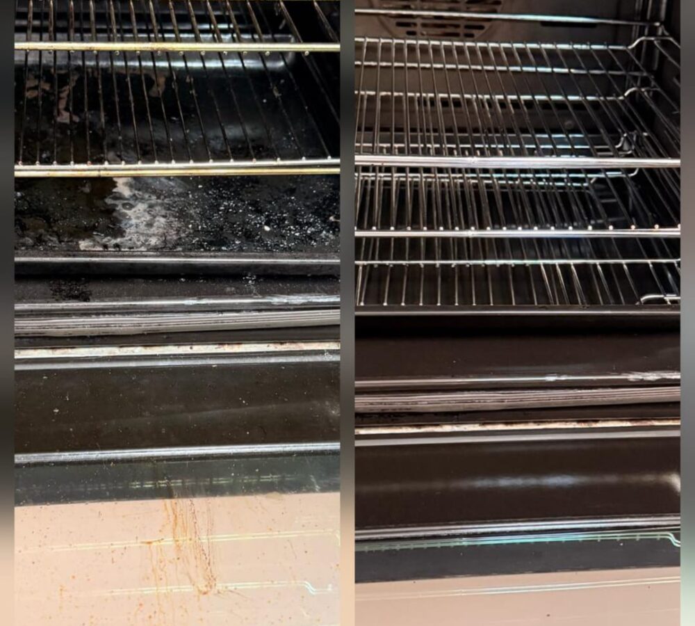Oven cleaning